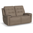 Flexsteel Iris 1781-60PH Power Reclining Loveseat with Power Headrests - Maison Elegance Furniture LLC