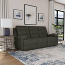 Flexsteel Iris 1781-62PH Power Reclining Sofa with Power Headrests - Maison Elegance Furniture LLC