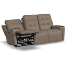 Flexsteel Iris 1781-62PH Power Reclining Sofa with Power Headrests - Maison Elegance Furniture LLC