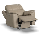 Flexsteel Crew 1783-50PH Power Recliner with Power Headrest and Lumbar - Maison Elegance Furniture LLC