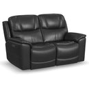 Flexsteel Crew 1783-60PH Power Reclining Loveseat with Power Headrests and Lumbar - Maison Elegance Furniture LLC
