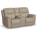 Flexsteel Crew 1783-64PH Power Reclining Loveseat with Power Headrests and Lumbar - Maison Elegance Furniture LLC