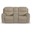 Flexsteel Crew 1783-64PH Power Reclining Loveseat with Power Headrests and Lumbar - Maison Elegance Furniture LLC