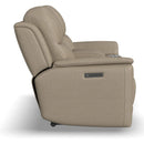 Flexsteel Crew 1783-64PH Power Reclining Loveseat with Power Headrests and Lumbar - Maison Elegance Furniture LLC