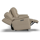 Flexsteel Crew 1783-64PH Power Reclining Loveseat with Power Headrests and Lumbar - Maison Elegance Furniture LLC