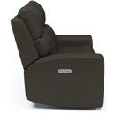 Flexsteel Jarvis 1828-60PH Power Reclining Loveseat with Power Headrests - Maison Elegance Furniture LLC