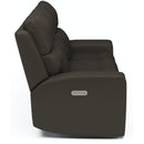 Flexsteel Jarvis 1828-62PH Power Reclining Sofa with Power Headrests - Maison Elegance Furniture LLC