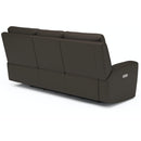 Flexsteel Jarvis 1828-62PH Power Reclining Sofa with Power Headrests - Maison Elegance Furniture LLC