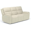 Flexsteel Ellis 1844-62PH Power Reclining Sofa with Power Headrests - Maison Elegance Furniture LLC