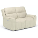 Flexsteel Ellis 1844-60PH Power Reclining Loveseat with Power Headrests - Maison Elegance Furniture LLC