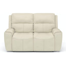 Flexsteel Ellis 1844-60PH Power Reclining Loveseat with Power Headrests - Maison Elegance Furniture LLC