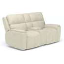 Flexsteel Ellis 1844-64PH Power Reclining Loveseat with Power Headrests - Maison Elegance Furniture LLC