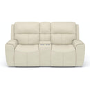 Flexsteel Ellis 1844-64PH Power Reclining Loveseat with Power Headrests - Maison Elegance Furniture LLC