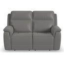 Flexsteel Sawyer 1845-60PH Power Reclining Loveseat with Power Headrests and Lumbar - Maison Elegance Furniture LLC