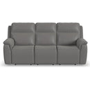 Flexsteel Sawyer 1845-62PH Power Reclining Sofa with Power Headrests and Lumbar - Maison Elegance Furniture LLC