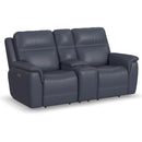 Flexsteel Sawyer 1845-64PH Power Reclining Sofa with Power Headrests and Lumbar - Maison Elegance Furniture LLC