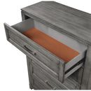  Color_Grey -- Homelegance Garretson 6 Drawer Dresser IMAGE 4