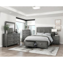  Color_Grey -- Homelegance Garretson 6 Drawer Dresser IMAGE 6