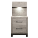  Homelegance Zephyr 1577-4P* Night Stand with Wall Panel IMAGE 1