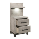  Homelegance Zephyr 1577-4P* Night Stand with Wall Panel IMAGE 3