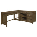  Homelegance Blanche 4522*3 3pc Corner Desk (Desk+Corner+Credenza) IMAGE 1
