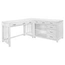  Homelegance Blanche 4522WH*3 3pc Corner Desk (Desk+Corner+Credenza) IMAGE 1