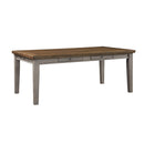  Homelegance Tigard 5761GY-78 Dining Table IMAGE 2