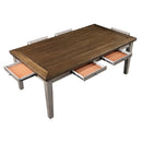  Homelegance Tigard 5761GY-78 Dining Table IMAGE 5