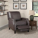  Manufacturer Color_Dark Brown -- Berenson 8504DBR-1 Push Back Reclining Chair IMAGE 8