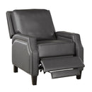  Homelegance Berenson 8504GRY-1 Push Back Reclining Chair IMAGE 5