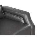 Homelegance Berenson 8504GRY-1 Push Back Reclining Chair IMAGE 6