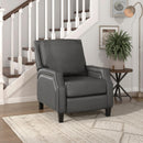  Homelegance Berenson 8504GRY-1 Push Back Reclining Chair IMAGE 7