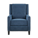  Manufacturer Color_Blue -- Homelegance Banks Fabric Recliner IMAGE 1