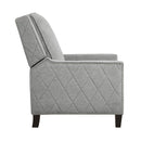  Manufacturer Color_Grey -- Banks 8505GY-1 Push Back Reclining Chair IMAGE 3