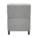  Manufacturer Color_Grey -- Banks 8505GY-1 Push Back Reclining Chair IMAGE 4
