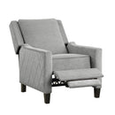  Manufacturer Color_Grey -- Banks 8505GY-1 Push Back Reclining Chair IMAGE 5