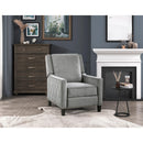  Manufacturer Color_Grey -- Banks 8505GY-1 Push Back Reclining Chair IMAGE 6