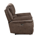  Manufacturer Color_Brown Motion Type_Power -- Proctor 8517BRW-1PW Power Reclining Chair IMAGE 3