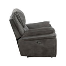  Manufacturer Color_Grey Motion Type_Power -- Proctor 8517GRY-1PW Power Reclining Chair IMAGE 3