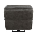  Manufacturer Color_Grey Motion Type_Power -- Proctor 8517GRY-1PW Power Reclining Chair IMAGE 4