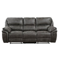  Manufacturer Color_Grey Motion Type_Reclining -- Proctor 8517GRY-3 Double Reclining Sofa IMAGE 1