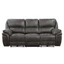  Manufacturer Color_Grey Motion Type_Power Recline -- Proctor 8517GRY-3PW Power Double Reclining Sofa IMAGE 1