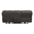  Manufacturer Color_Grey Motion Type_Power Recline -- Proctor 8517GRY-3PW Power Double Reclining Sofa IMAGE 3