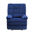  Manufacturer Color_Blue -- Homelegance Colin Fabric Recliner IMAGE 1