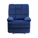  Manufacturer Color_Blue -- Homelegance Colin Fabric Recliner IMAGE 1