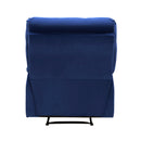  Manufacturer Color_Blue -- Homelegance Colin Fabric Recliner IMAGE 4