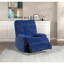  Manufacturer Color_Blue -- Homelegance Colin Fabric Recliner IMAGE 6