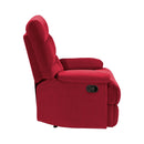  Manufacturer Color_Red -- Colin 8525RD-1 Reclining Chair IMAGE 3