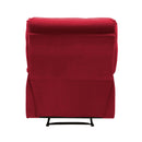  Manufacturer Color_Red -- Colin 8525RD-1 Reclining Chair IMAGE 4