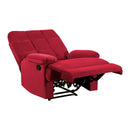  Manufacturer Color_Red -- Colin 8525RD-1 Reclining Chair IMAGE 5